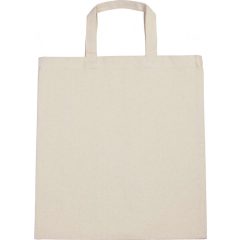   Uniszex táska Kimood KI0249 Cotton Canvas Shopper Bag -Egy méret, Natural