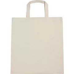   Uniszex táska Kimood KI0249 Cotton Canvas Shopper Bag -Egy méret, Natural