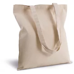   Női táska Kimood KI0250 Cotton Canvas Shopper Bag -Egy méret, Lagoon