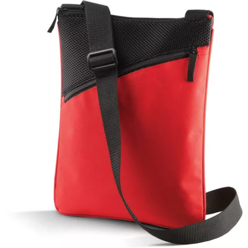 Uniszex táska Kimood KI0304 Tablet/Document Shoulder Bag -Egy méret, Red
