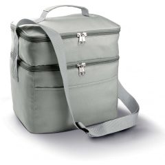   Uniszex táska Kimood KI0317 Double Compartment Cooler Bag -Egy méret, Light Grey