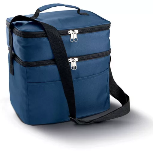 Uniszex táska Kimood KI0317 Double Compartment Cooler Bag -Egy méret, Navy