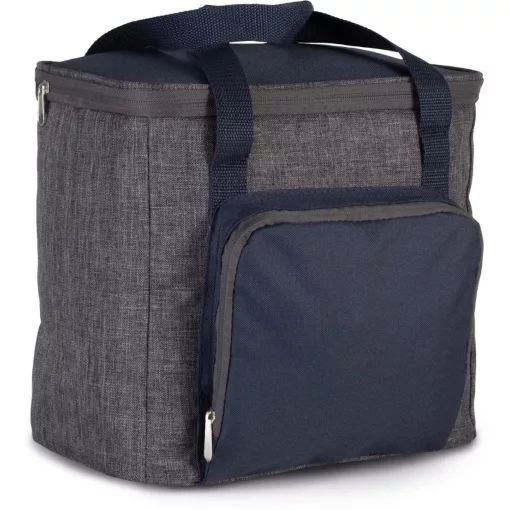 Uniszex táska Kimood KI0347 Cool Bag With Zipped pocket -Egy méret, Dark Grey Heather/