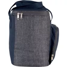 Uniszex táska Kimood KI0347 Cool Bag With Zipped pocket -Egy méret, Dark Grey Heather/