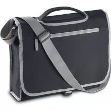 Uniszex táska Kimood KI0403 Document Bag -Egy méret, Black