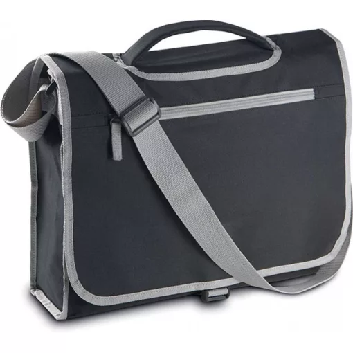 Uniszex táska Kimood KI0403 Document Bag -Egy méret, Black