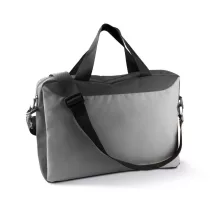 Uniszex táska Kimood KI0413 Document Bag -Egy méret, Dark Grey/Light Grey