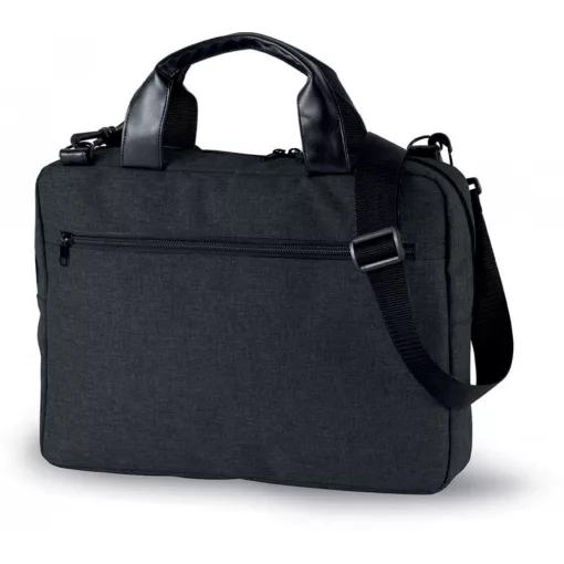 Uniszex táska Kimood KI0426 Laptop/Document Bag -Egy méret, Dark Grey