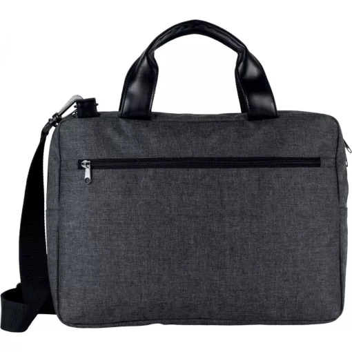 Uniszex táska Kimood KI0426 Laptop/Document Bag -Egy méret, Dark Grey