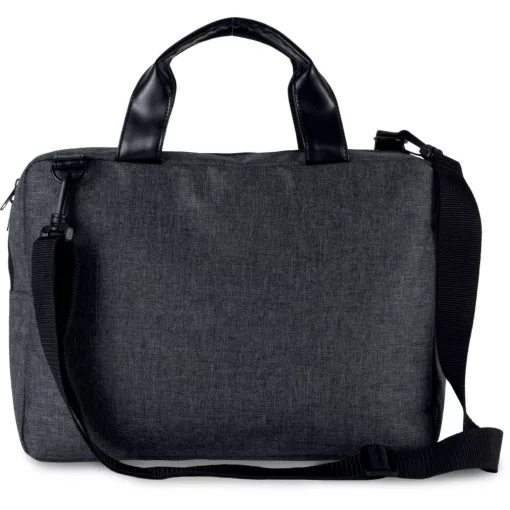 Uniszex táska Kimood KI0426 Laptop/Document Bag -Egy méret, Dark Grey