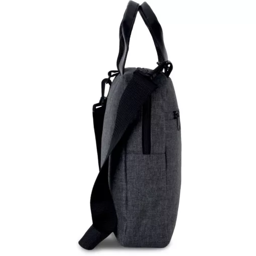 Uniszex táska Kimood KI0426 Laptop/Document Bag -Egy méret, Dark Grey
