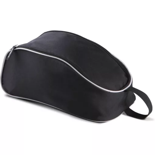 Uniszex táska Kimood KI0501 Shoe Bag -Egy méret, Black/Light Grey