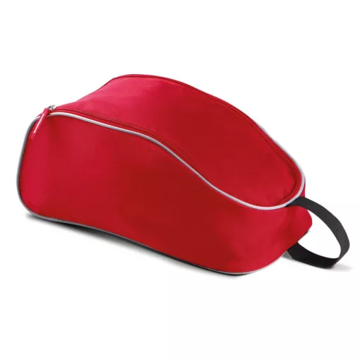 Uniszex táska Kimood KI0501 Shoe Bag -Egy méret, Red/Light Grey