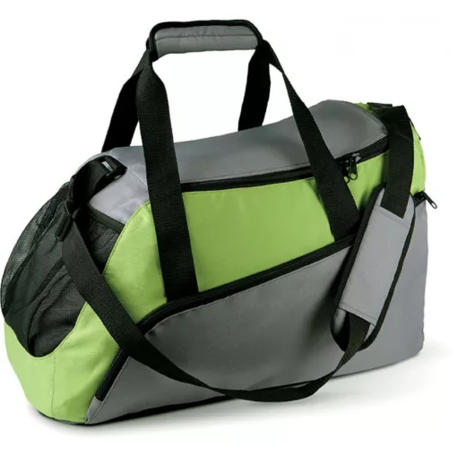 Uniszex táska Kimood KI0607 Sports Bag -Egy méret, Slate Grey/Orange