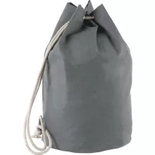 Uniszex táska Kimood KI0629 Cotton Sailor-Style Bag With Drawstring -Egy méret, Grey