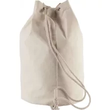 Uniszex táska Kimood KI0629 Cotton Sailor-Style Bag With Drawstring -Egy méret, Natura