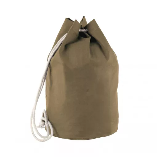 Uniszex táska Kimood KI0629 Cotton Sailor-Style Bag With Drawstring -Egy méret, Vintag