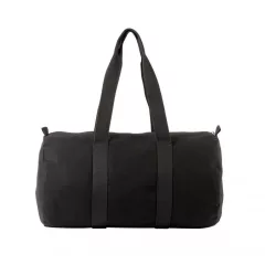   Uniszex táska Kimood KI0632 Cotton Canvas Hold-All Bag -Egy méret, Black/Black