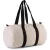   Uniszex táska Kimood KI0632 Cotton Canvas Hold-All Bag -Egy méret, Black/Black