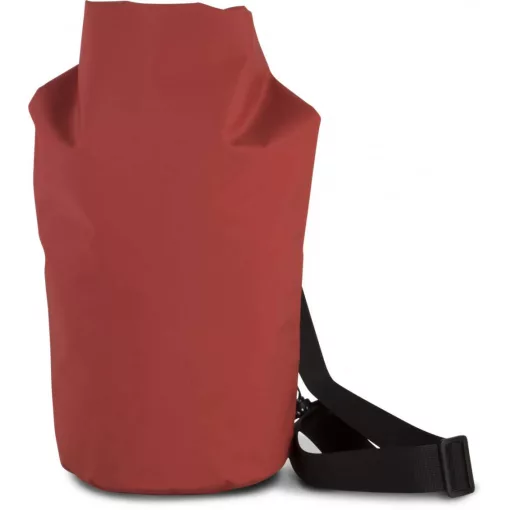 Uniszex vízálló táska Kimood KI0645 Waterproof Drysack - 10 Liters -Egy méret, Red