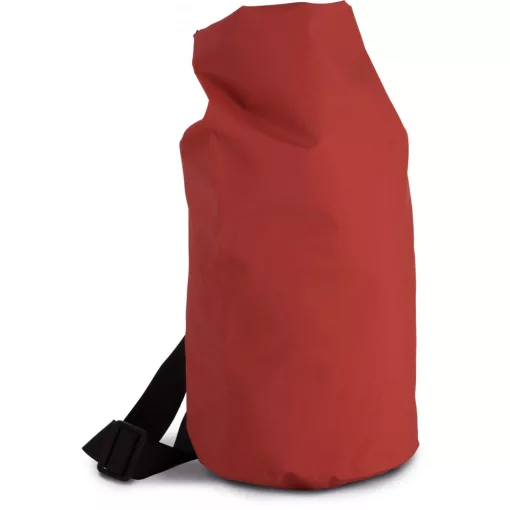Uniszex vízálló táska Kimood KI0645 Waterproof Drysack - 10 Liters -Egy méret, Red