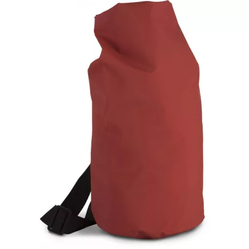Uniszex vízálló táska Kimood KI0645 Waterproof Drysack - 10 Liters -Egy méret, Red