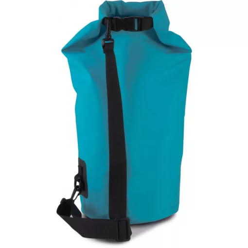 Uniszex vízálló táska Kimood KI0646 Waterproof Drysack - 15 Liters -Egy méret, Aqua Bl