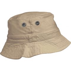   Uniszex kalap K-UP KP023 voyager - Bucket Hat -Egy méret, Beige