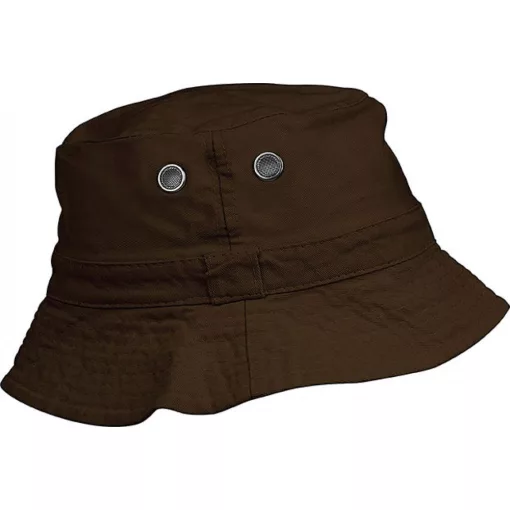 Uniszex kalap K-UP KP023 voyager - Bucket Hat -Egy méret, Khaki