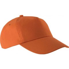   Uniszex sapka K-UP KP034 First - 5 panel Cap -Egy méret, Orange