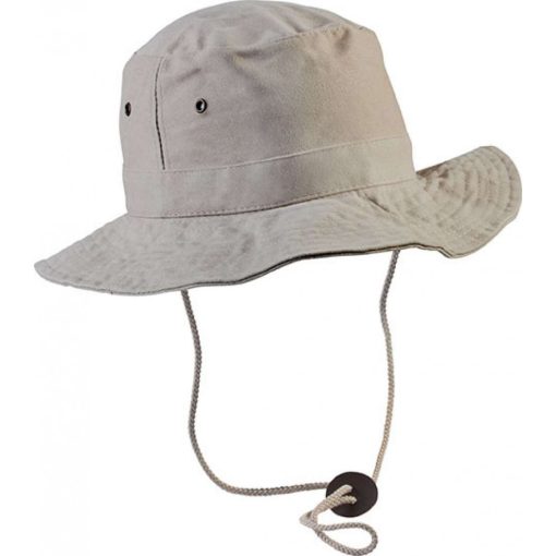 Uniszex kalap K-UP KP047 Baroudeur - Bucket Hat -Egy méret, Beige