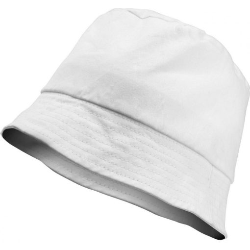 Uniszex kalap K-UP KP125 Bucket Hat -Egy méret, White/White