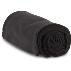 Uniszex K-UP KP424 polar Fleece Blanket -Egy méret, Black