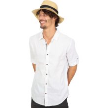 Uniszex sapka K-UP KP610 Classic Straw Hat -59, Natural