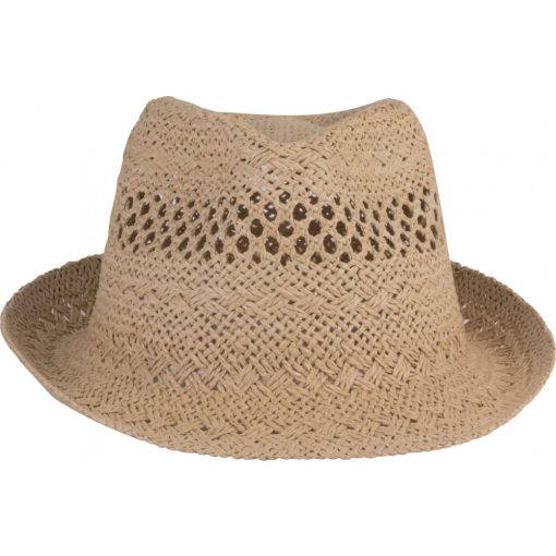 Uniszex sapka K-UP KP611 panama Straw Hat -57, Natural