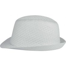 Uniszex sapka K-UP KP612 Retro panama - Style Straw Hat -59, White