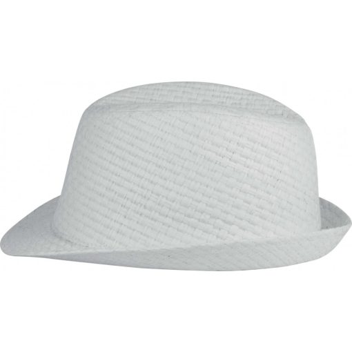 Uniszex sapka K-UP KP612 Retro panama - Style Straw Hat -59, White