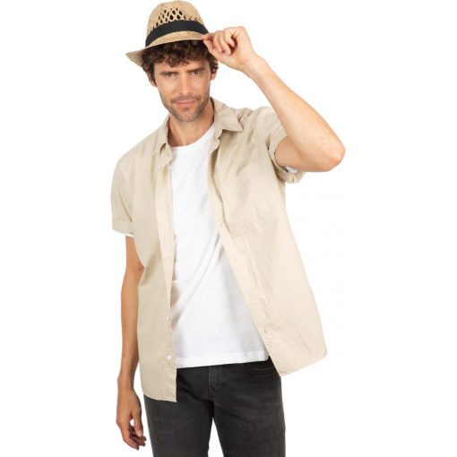 Uniszex sapka K-UP KP613 Braided panama Hat -57, Natural