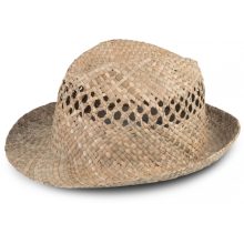 Uniszex sapka K-UP KP613 Braided panama Hat -59, Natural