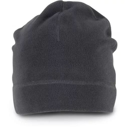 Uniszex sapka K-UP KP879 polar Fleece Beanie -Egy méret, Dark Grey