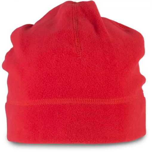 Uniszex sapka K-UP KP879 polar Fleece Beanie -Egy méret, Red