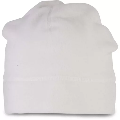 Uniszex sapka K-UP KP879 polar Fleece Beanie -Egy méret, White