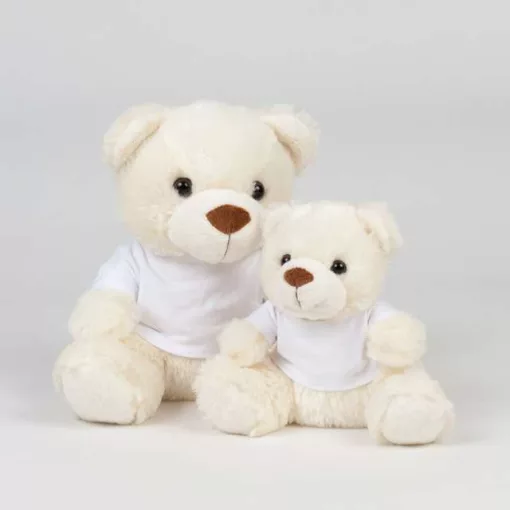 Uniszex póló Mumbles MM030 Bear In A T-Shirt -M, Brown