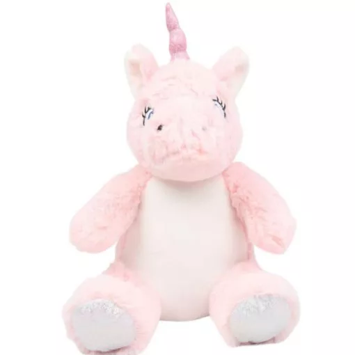 Uniszex plüss játék Mumbles MM060 printme Mini -Egy méret, Bunny Grey