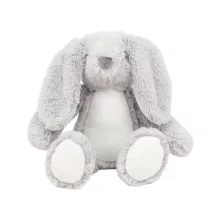 Uniszex plüss játék Mumbles MM060 printme Mini -Egy méret, Teddy White
