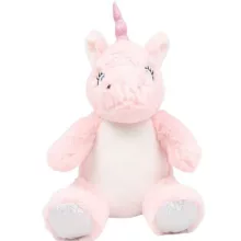 Uniszex plüss játék Mumbles MM060 printme Mini -Egy méret, Teddy White