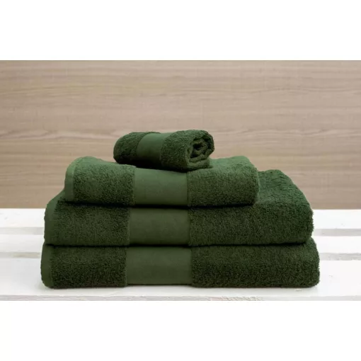 Uniszex törölköző Olima OL450 Olima Classic Towel -100X150, Bottle Green