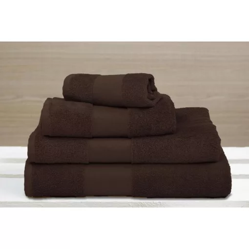 Uniszex törölköző Olima OL450 Olima Classic Towel -50X100, Dark Chocolate