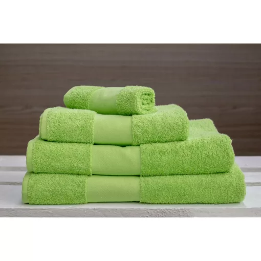 Uniszex törölköző Olima OL450 Olima Classic Towel -50X100, Lime
