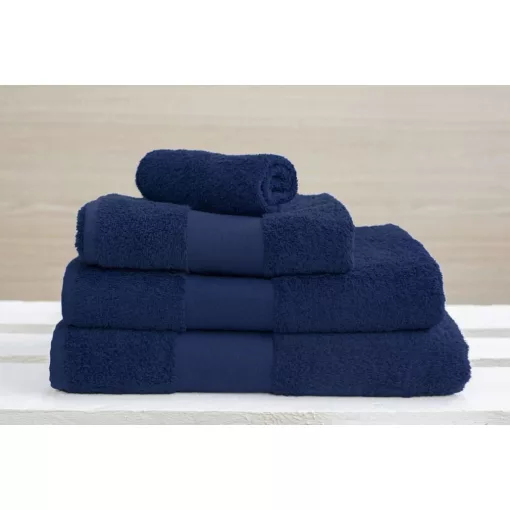Uniszex törölköző Olima OL450 Olima Classic Towel -100X150, Marine Blue